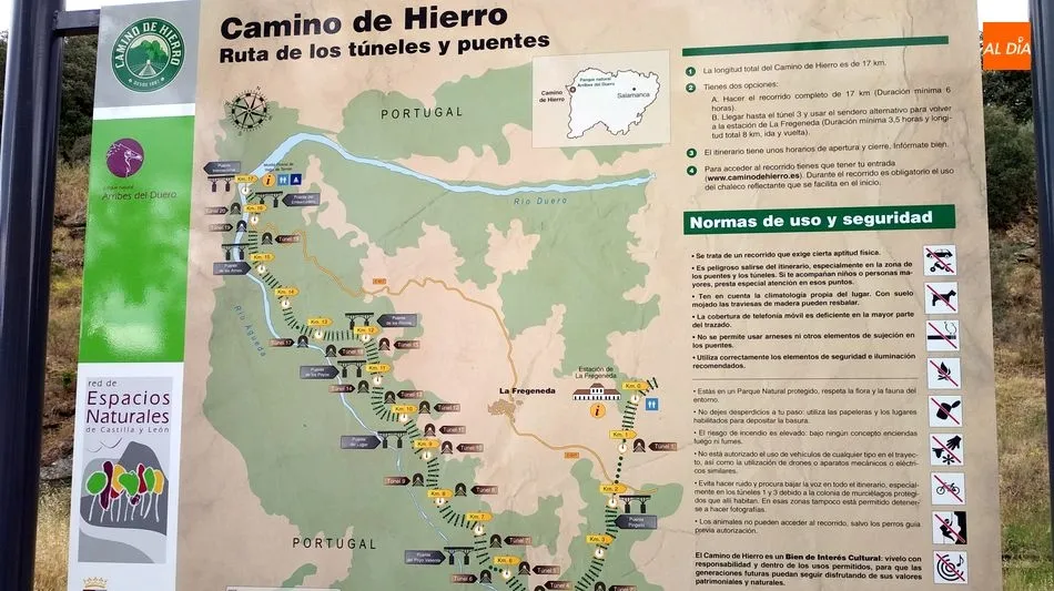 Foto 3 - La Diputaci&oacute;n Provincial proh&iacute;be el acceso al Camino de Hierro hasta la apertura oficial del...