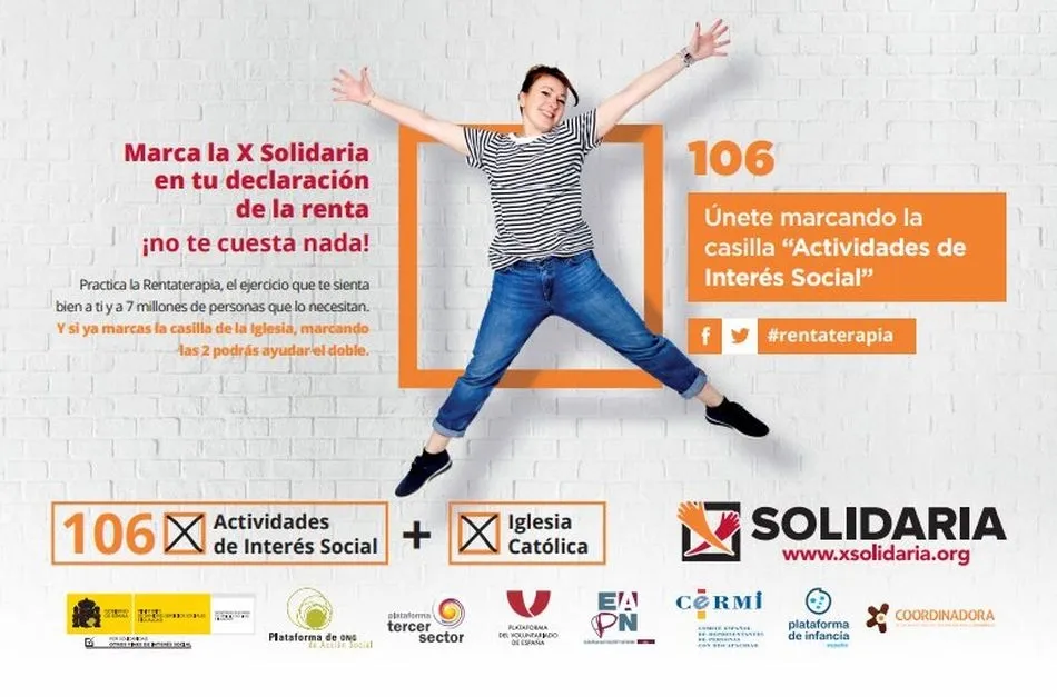 La Red de Voluntariado Social anima a los salmantinos a marcar la ‘X Solidaria’ en su...
