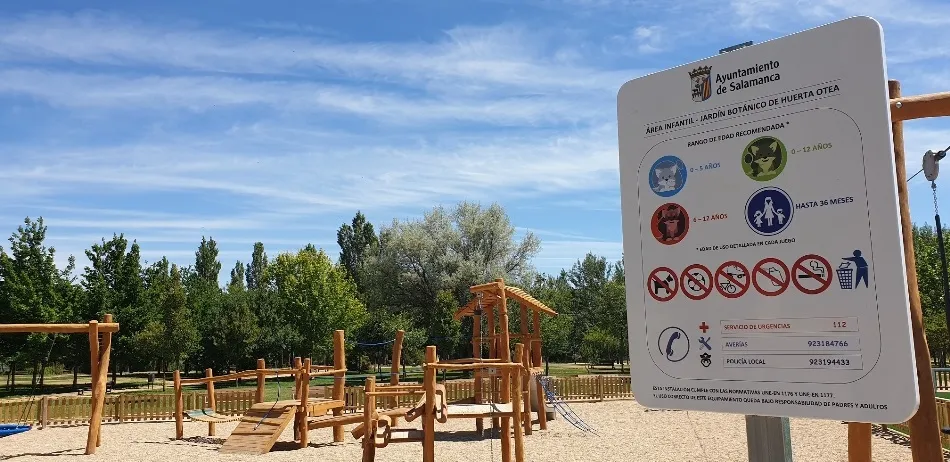 Foto 4 - Mejoras en el parque bot&aacute;nico de Huerta Otea tras la renovaci&oacute;n de su zona de juegos infantiles