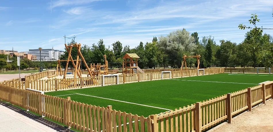 Foto 2 - Mejoras en el parque bot&aacute;nico de Huerta Otea tras la renovaci&oacute;n de su zona de juegos infantiles