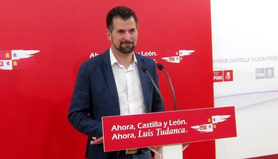 El candidato socialista a la Presidencia de la Junta de la Castilla y León, Luis Tudanca