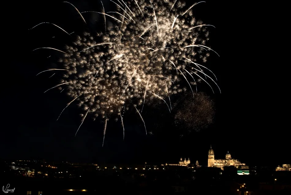 Foto 11 - Los fuegos artificiales llenan de luz y color el cielo salmantino  