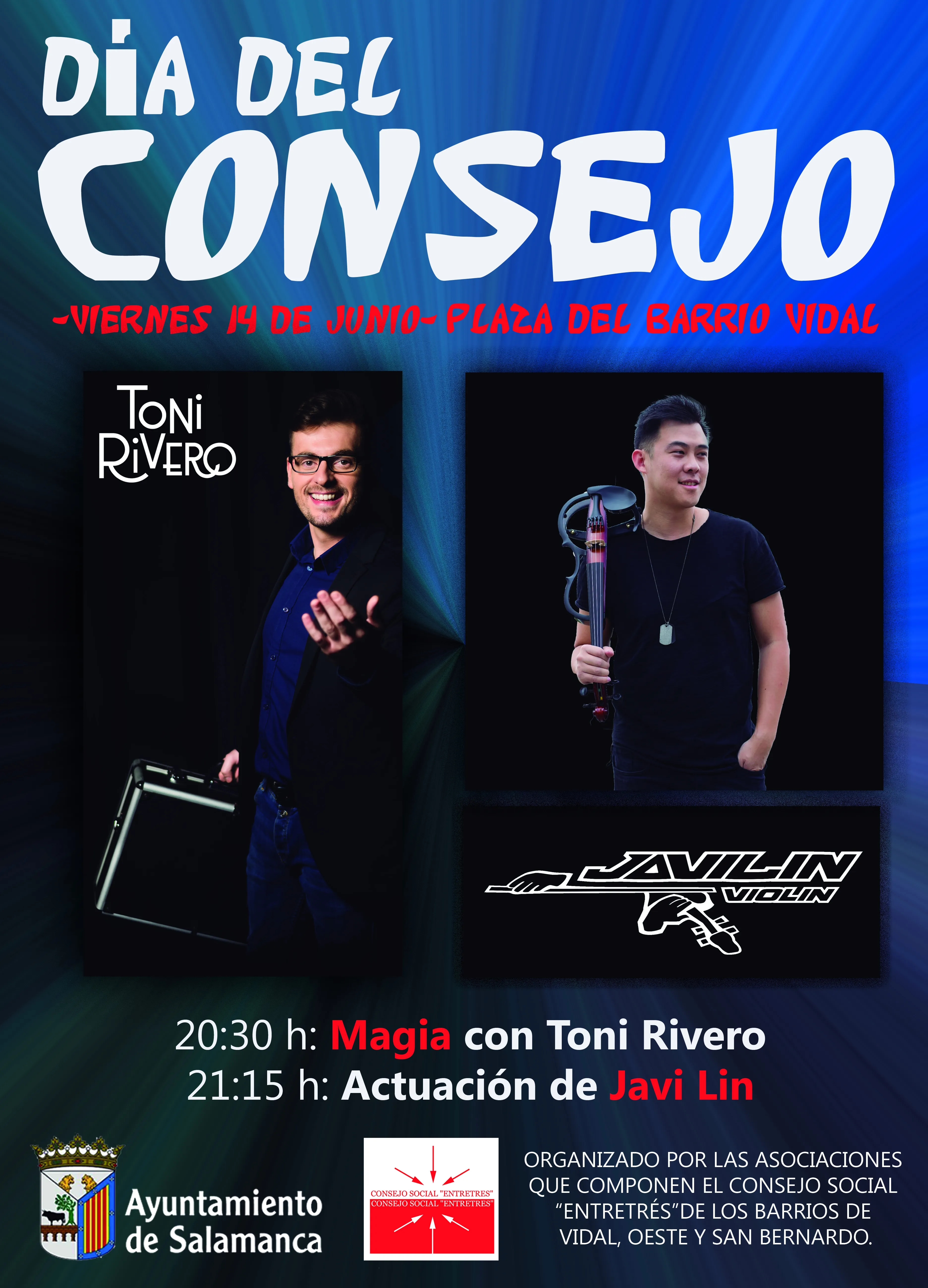 Foto 2 - El &lsquo;D&iacute;a del Consejo Social&rsquo; contar&aacute; con la presencia del mago Toni Rivero y el violinista...