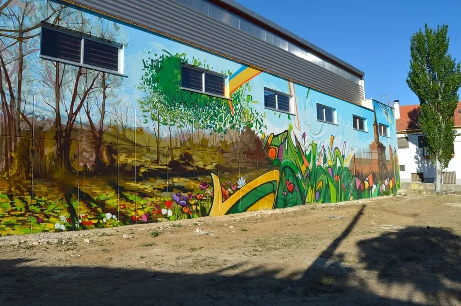 Foto 6 - Valverd&oacute;n, lienzo del arte mural  