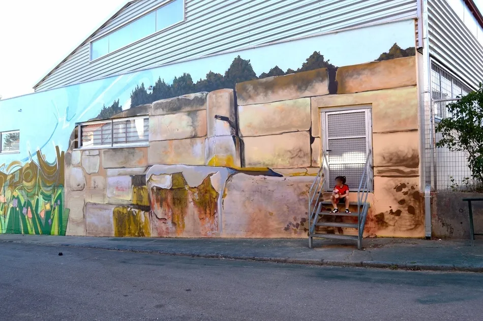 Foto 5 - Valverd&oacute;n, lienzo del arte mural  