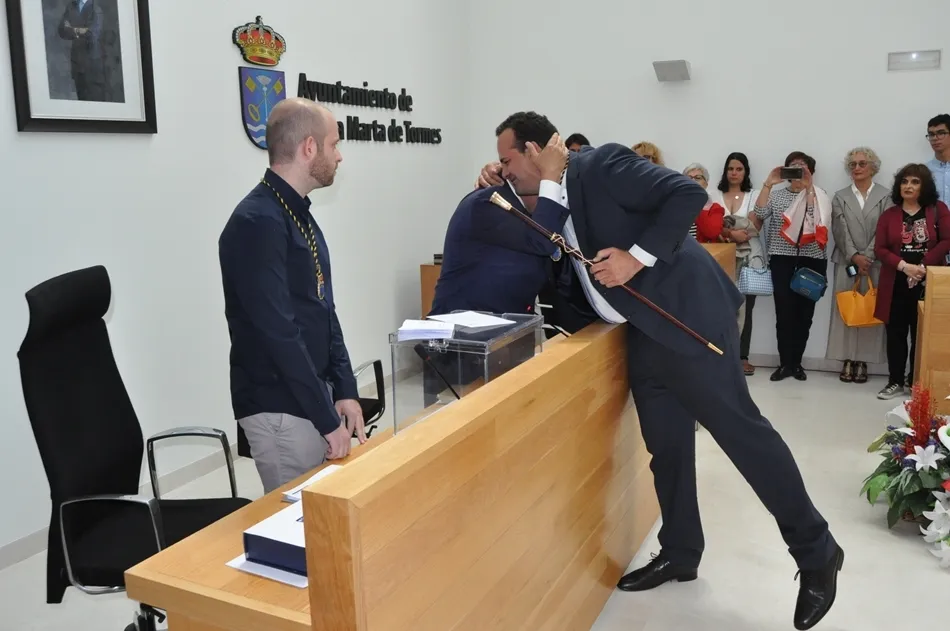 David Mingo, alcalde de Santa Marta de Tormes.