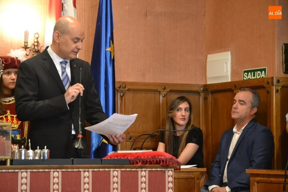 Foto 7 - Marcos Iglesias asume la Alcald&iacute;a de Ciudad Rodrigo dispuesto a &ldquo;trabajar por todos y para...