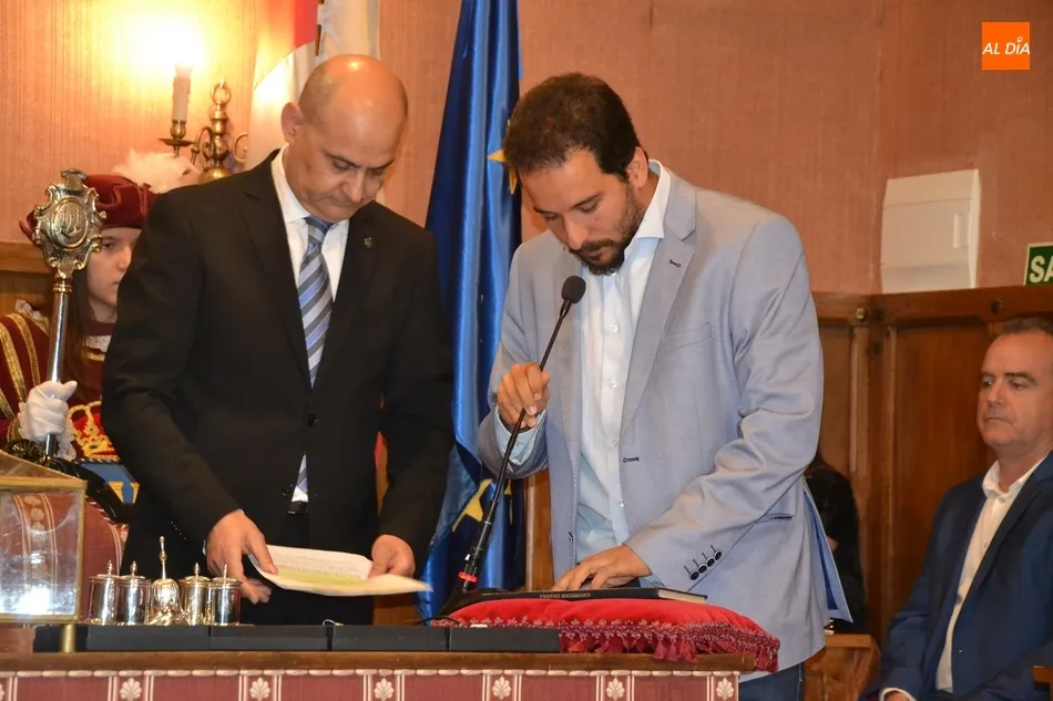 Foto 5 - Marcos Iglesias asume la Alcald&iacute;a de Ciudad Rodrigo dispuesto a &ldquo;trabajar por todos y para...