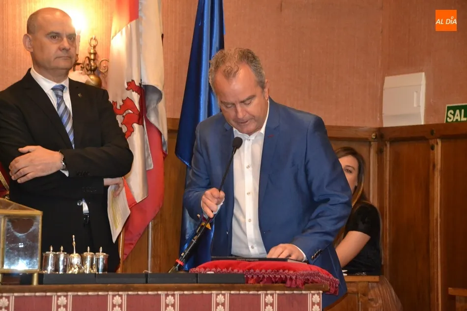 Foto 3 - Marcos Iglesias asume la Alcald&iacute;a de Ciudad Rodrigo dispuesto a &ldquo;trabajar por todos y para...