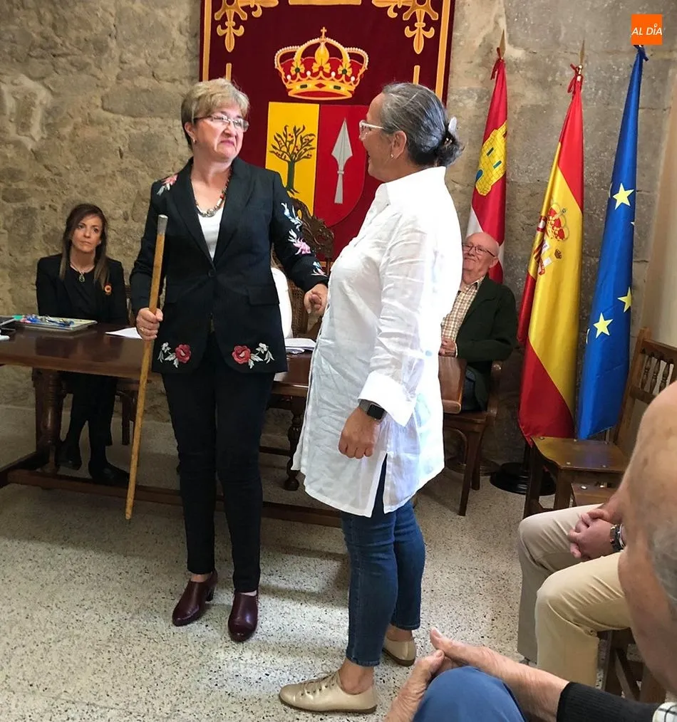 Foto 4 - Soledad &Aacute;lvarez, nueva alcaldesa de Mogarraz