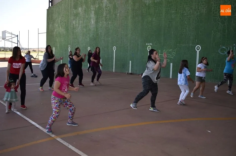 Clase magistral de Zumba impartida por José Manuel García Valle