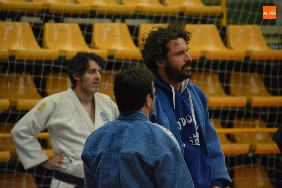 Foto 3 - Los judokas m&aacute;s veteranos ponen sus habilidades a prueba en Salamanca