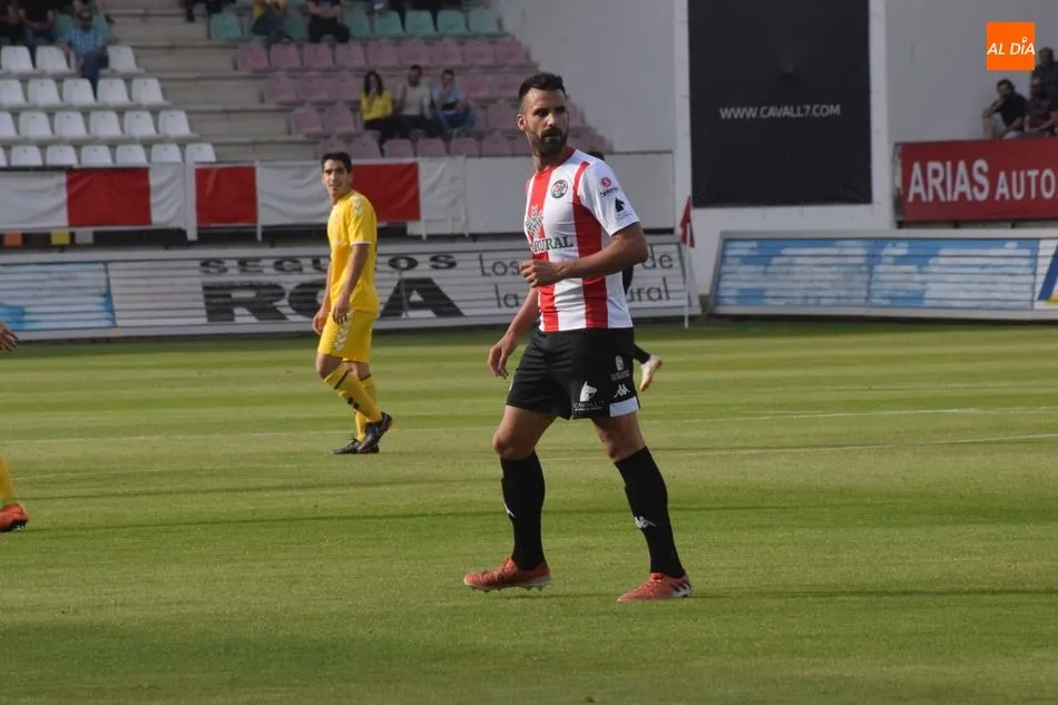 Murci, con el Zamora / José Luis Cotobal