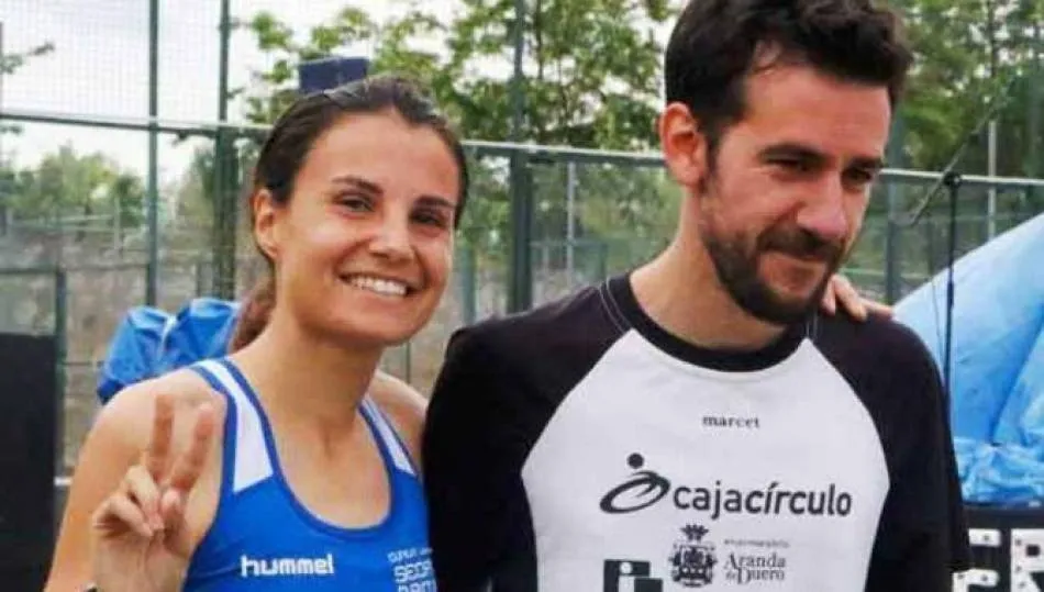 Gema Martín y Daniel Sanz, en una carrera anterior / ARCHIVO
