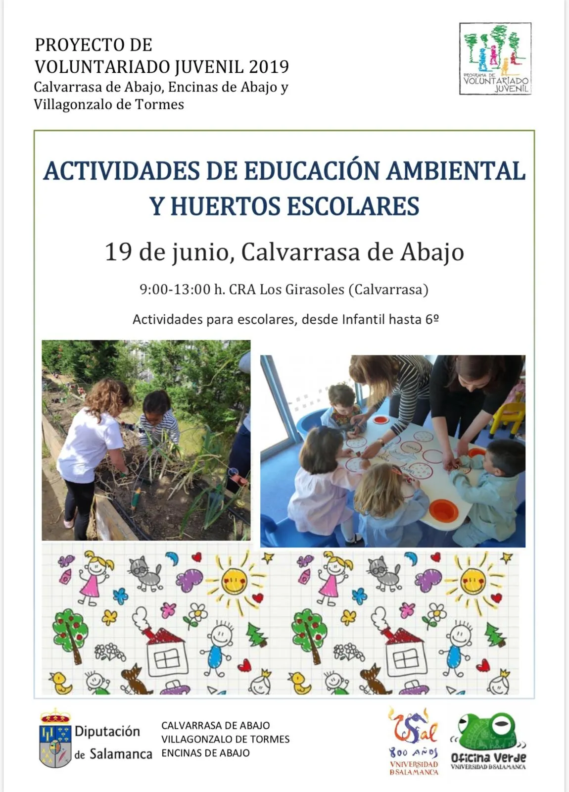 Foto 2 - Escolares de Calvarrasa de Abajo participar&aacute;n en actividades de educaci&oacute;n ambiental este...
