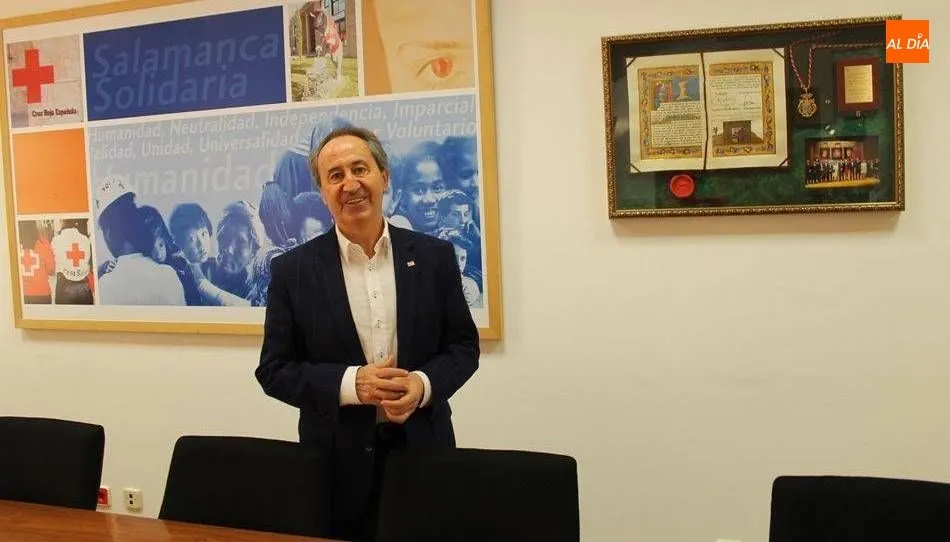 Jesús Juanes, presidente provincial de Cruz Roja