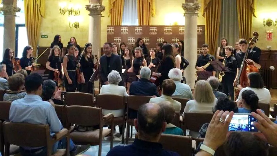 Concierto de la  Orquesta Sinfónica Antonio Machado en el Casino