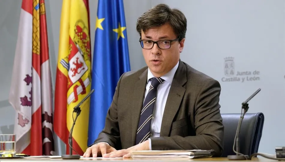 El director de Comunicación y portavoz en funciones de la Junta, Alejandro Salgado. Foto Europa Press