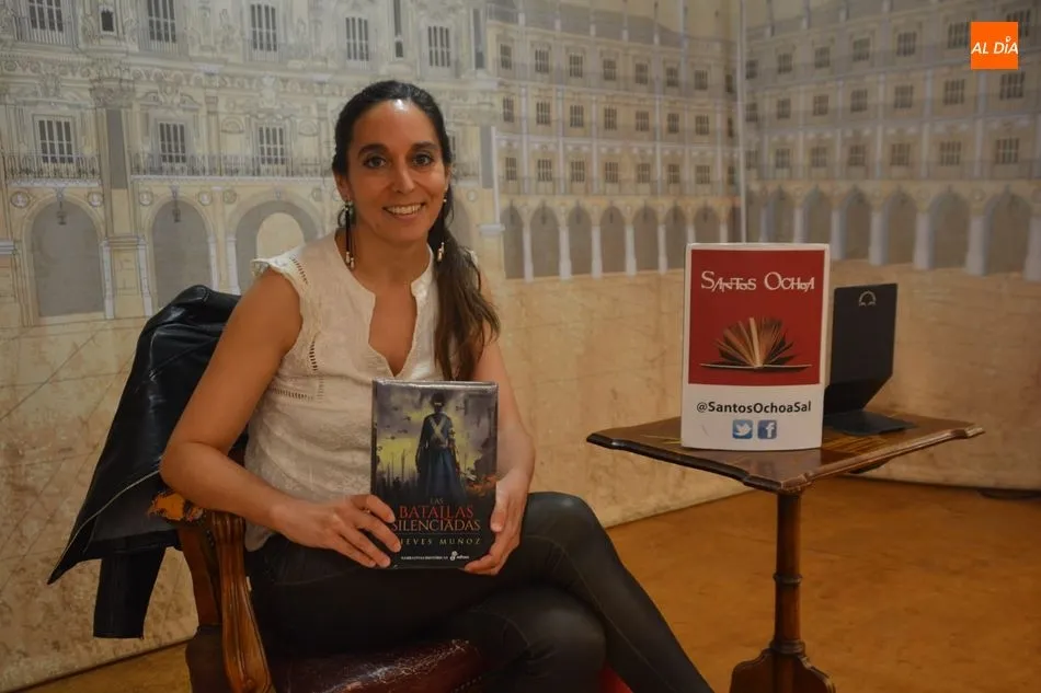 Nieves Muñoz, en la presentación / Lydia González