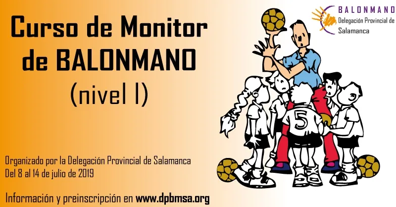 Cartel del curso de monitor