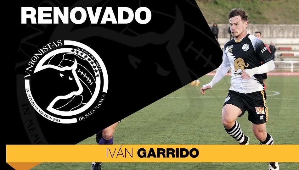 El delantero Iván Garrido seguirá en Unionistas dos temporadas más