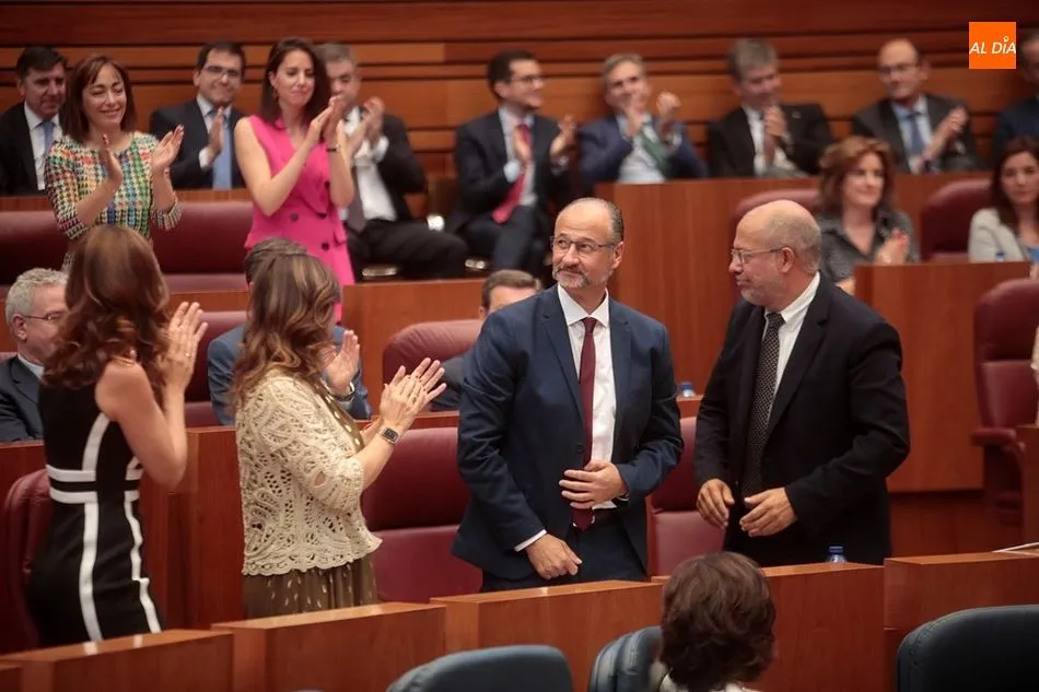 Luis Fuentes, nuevo presidente de las Cortes de Castilla y León