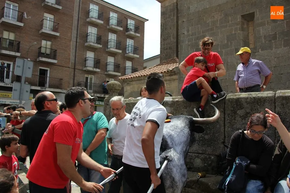 Foto 2 - Los carretones de Carlos Huertos llenan de emoci&oacute;n las calles de Vitigudino  