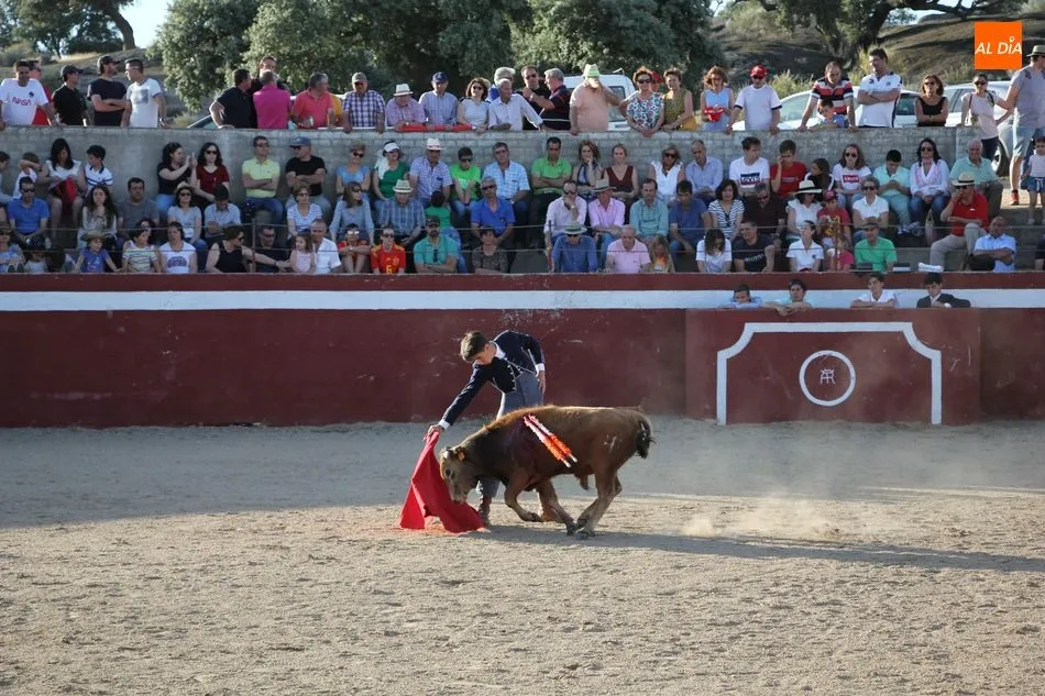 Foto 9 - Entretenido tentadero en Rollanejo con alumnos de la Escuela de Tauromaquia de Salamanca  