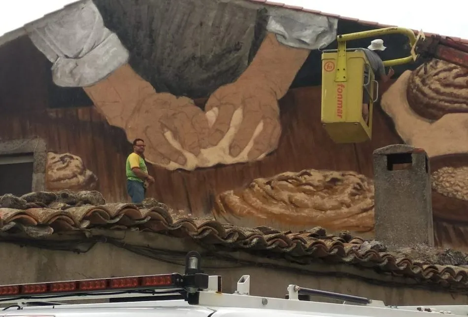 Esta es la nueva imagen que desprende la panadería de Pereña tras la obra de Guillermo Jorge Bueno