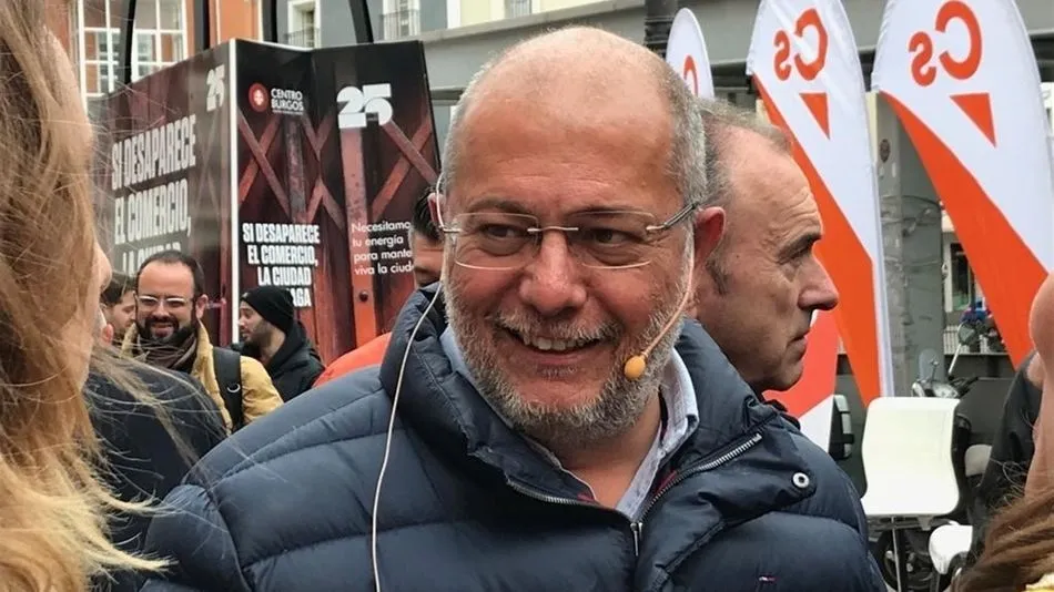 El candidato de Ciudadanos a la Presidencia de la Junta de Castilla y León, Francisco Igea