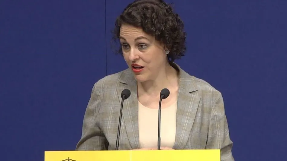 La ministra en funciones de Trabajo, Migraciones y Seguridad Social, Magdalena Valerio