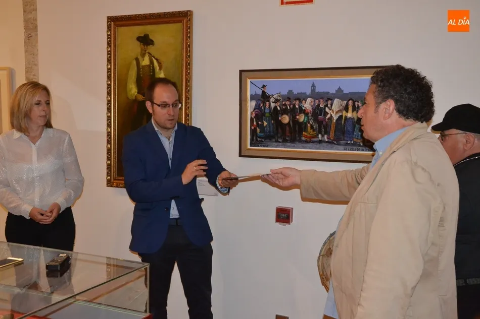 Foto 3 - El cuadro original que sirvi&oacute; para promocionar La Charrada 2019 se une a &lsquo;Tamboril por gaita&rsquo;  