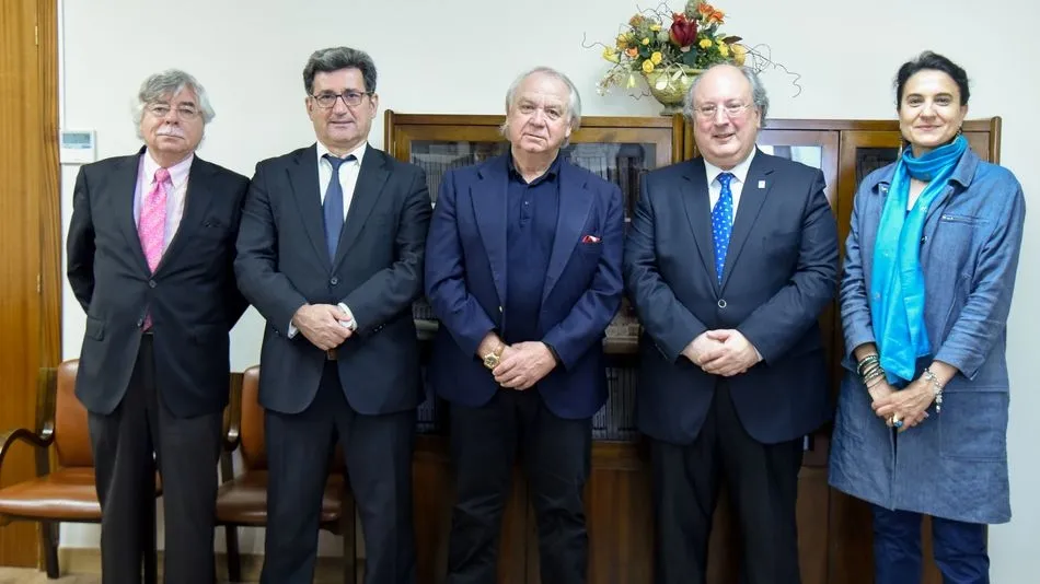 Román Álvarez, Efrem Yildiz, Juan María López, Enrique Cabero y Mili Pizarro