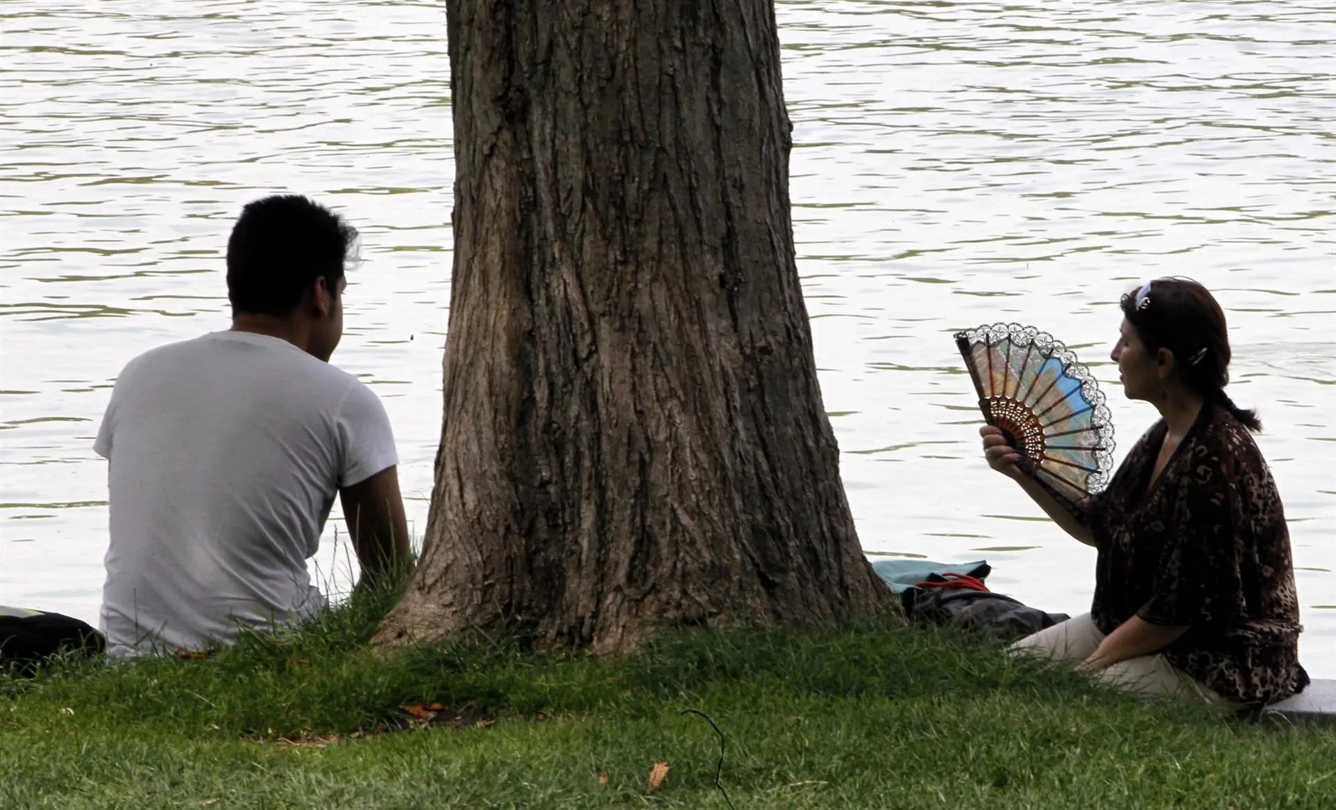 Temperaturas máximas por la llegada de la primera ola de calor del verano. Foto: EP