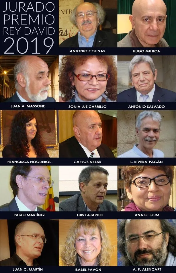 Foto 2 - Seleccionados los libros finalistas del Premio Rey David de Poes&iacute;a B&iacute;blica Iberoamericana  