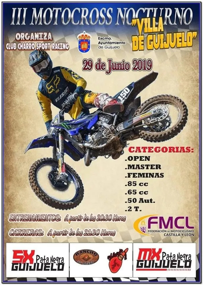 Foto 2 - La villa coge ma&ntilde;ana el III Motocross Nocturno