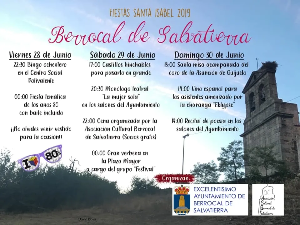 Foto 2 - Berrocal de Salvatierra celebra sus festejos en honor a Santa Isabel