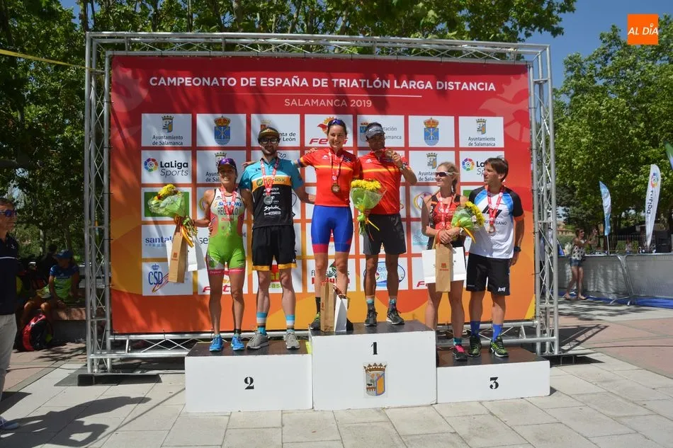 Foto 5 - Francesc Godoy y Helene Alberdi, nuevos campeones de Espa&ntilde;a de Triatl&oacute;n en Larga Distancia  