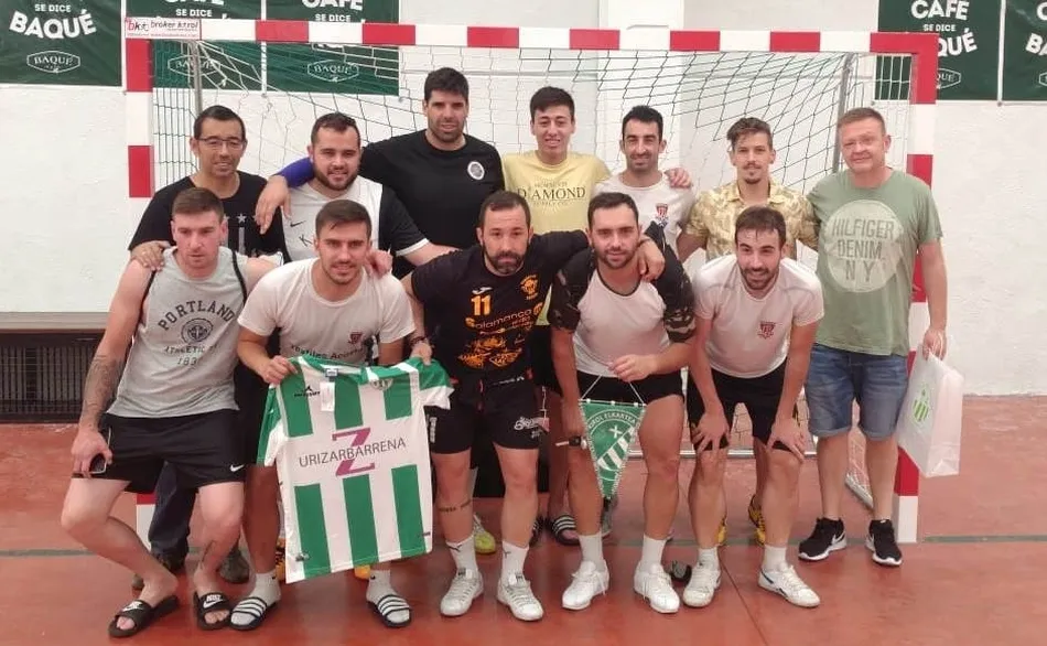 La selección vinculada a Ciudad Rodrigo cae en las semis del Maratón de Futbito de Zaldibar  