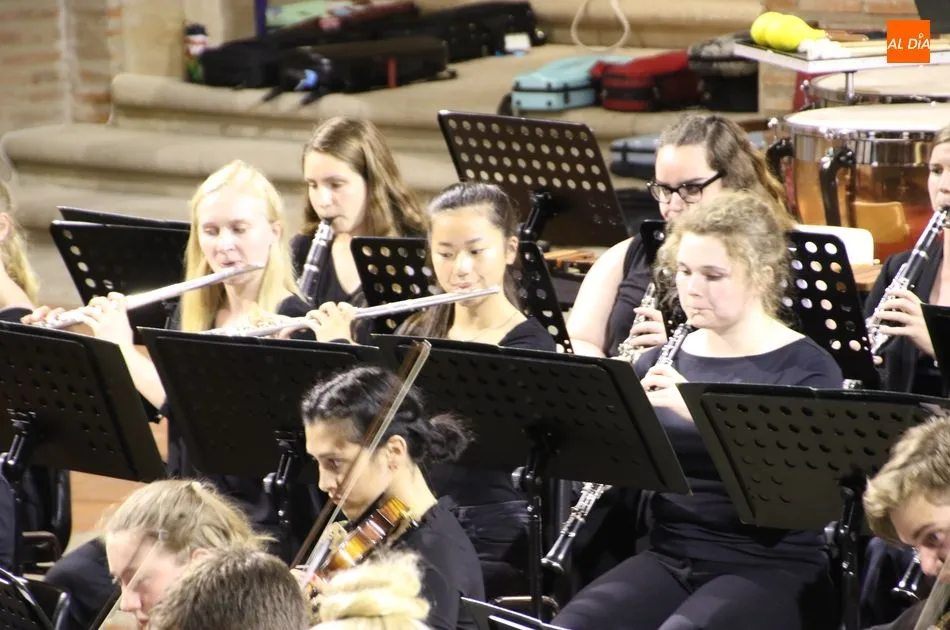 Foto 8 - La Joven Orquesta de Vermont act&uacute;a en Alba de Tormes