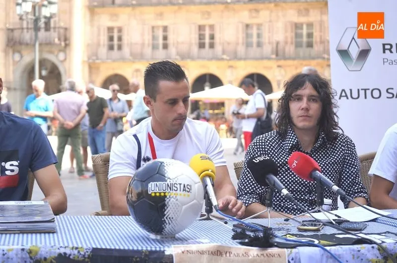 Piojo junto a Carlos Mielgo durante la presentación de la campaña / RVT