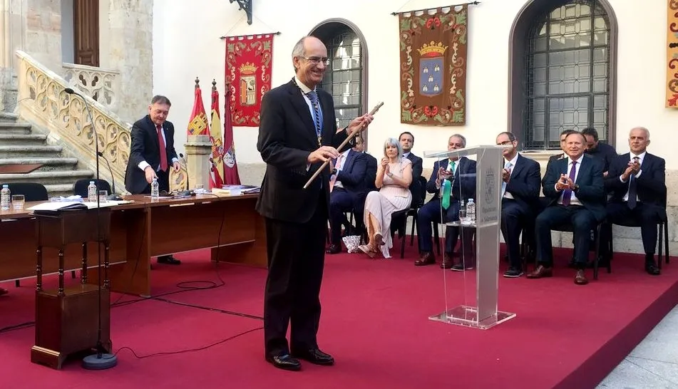 Javier Iglesias, presidente de la Diputación de Salamanca por tercera legislatura consecutiva