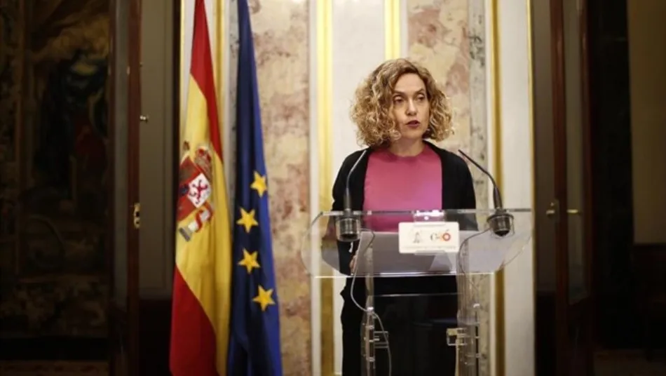 Rueda de prensa de la presidenta del Congreso de los Diputados, Meritxell Batet