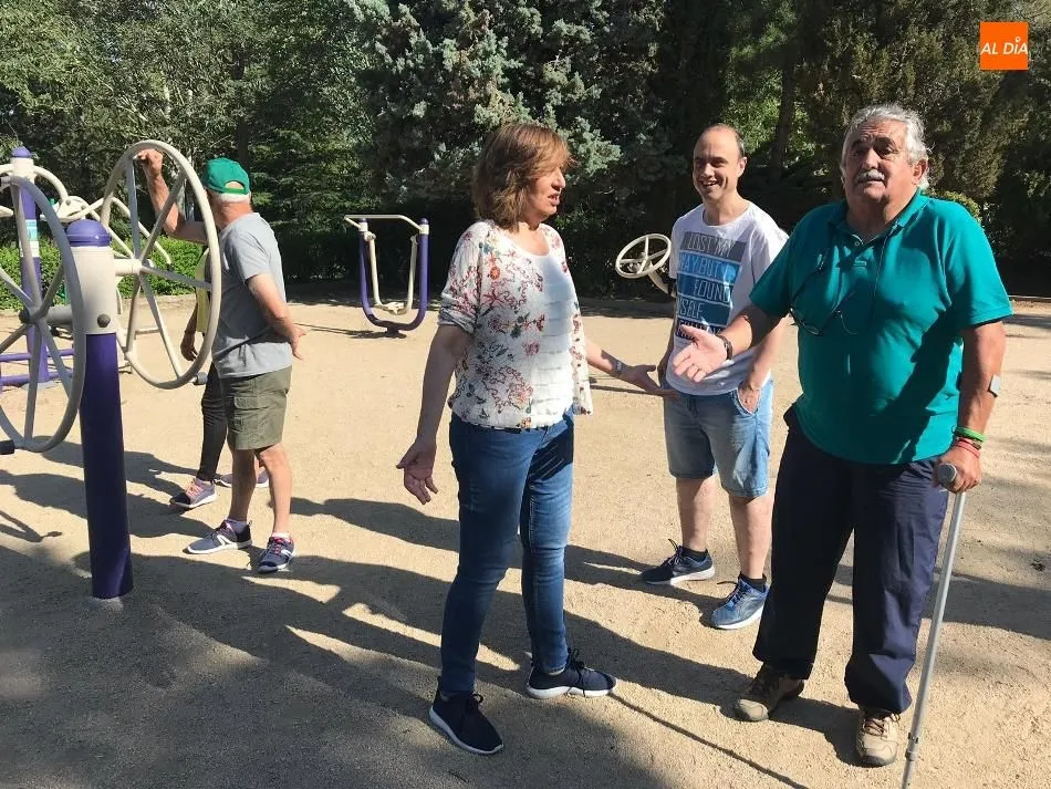 Foto 4 - Cerca de 400 participantes en el programa de promoci&oacute;n del ejercicio en los parques biosaludables