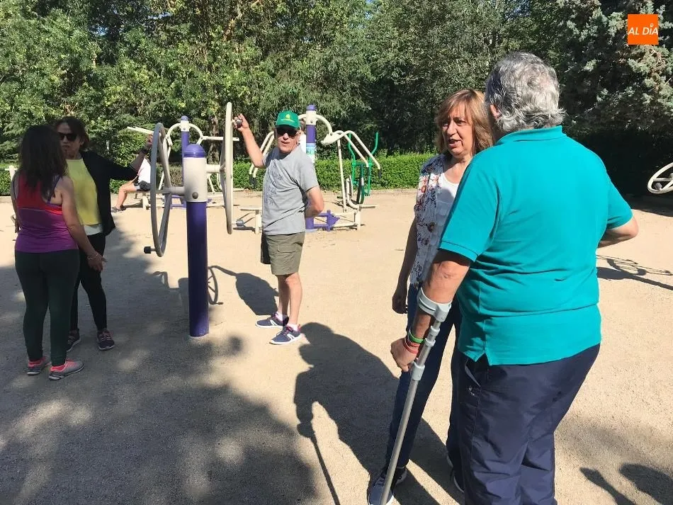 Foto 3 - Cerca de 400 participantes en el programa de promoci&oacute;n del ejercicio en los parques biosaludables