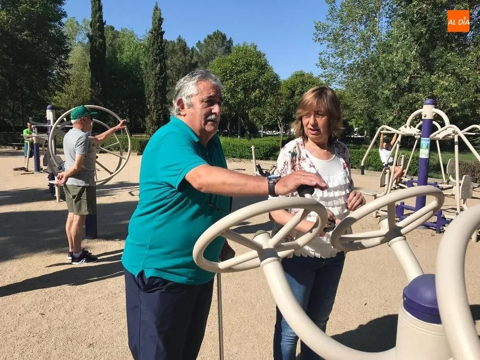 Foto 2 - Cerca de 400 participantes en el programa de promoci&oacute;n del ejercicio en los parques biosaludables