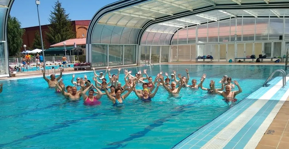 Las clases de aquagym han arrancado esta mañana