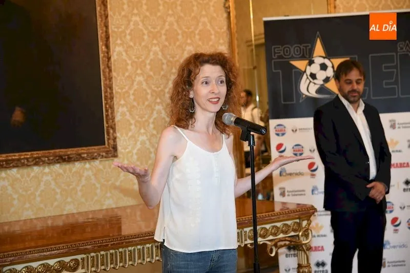 Foto 9 - Los participantes de Foot Talent son recibidos en el Ayuntamiento de Salamanca