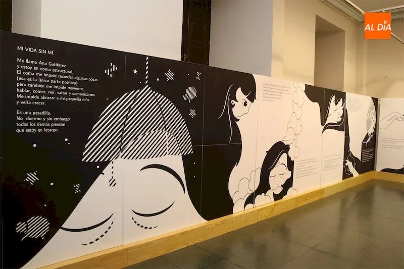 Foto 7 - El sal&oacute;n multiusos acoge la exposici&oacute;n &lsquo;Un beso en la frente&rsquo;