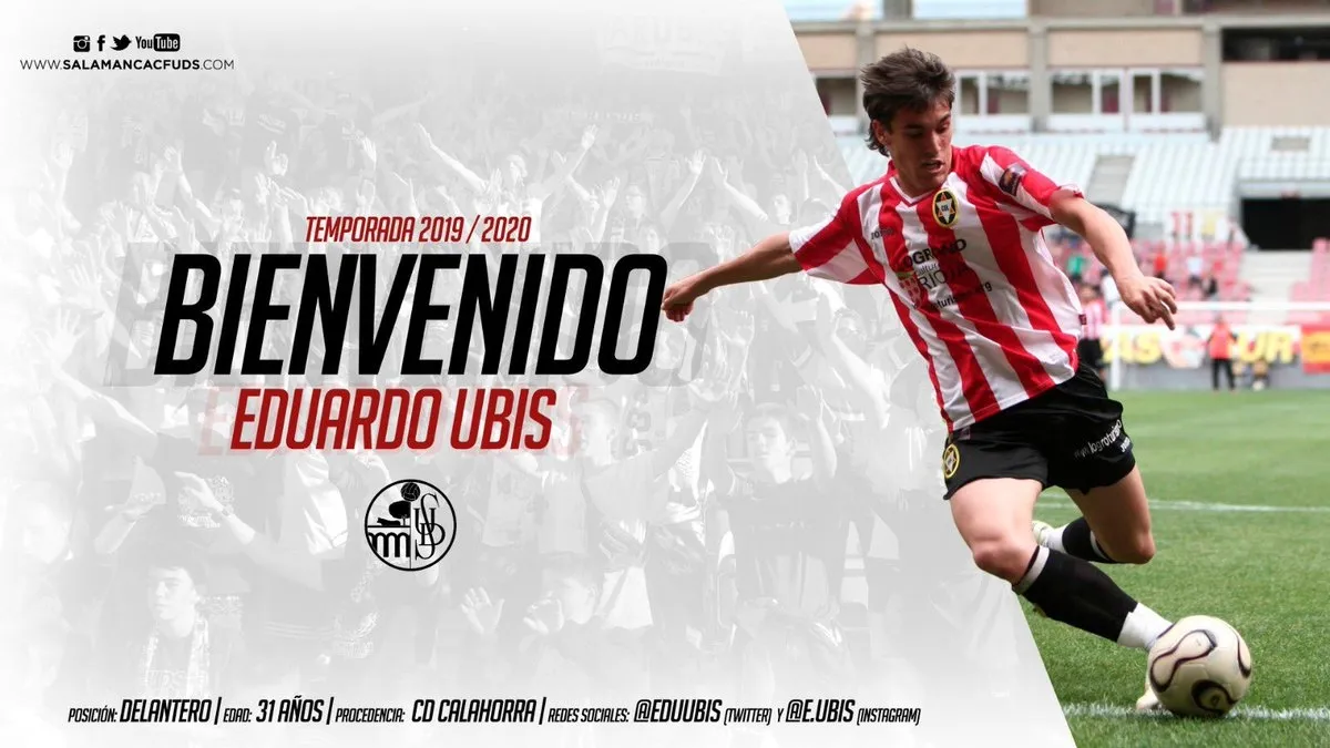 Foto 2 - El Salamanca UDS ficha al goleador Edu Ubis